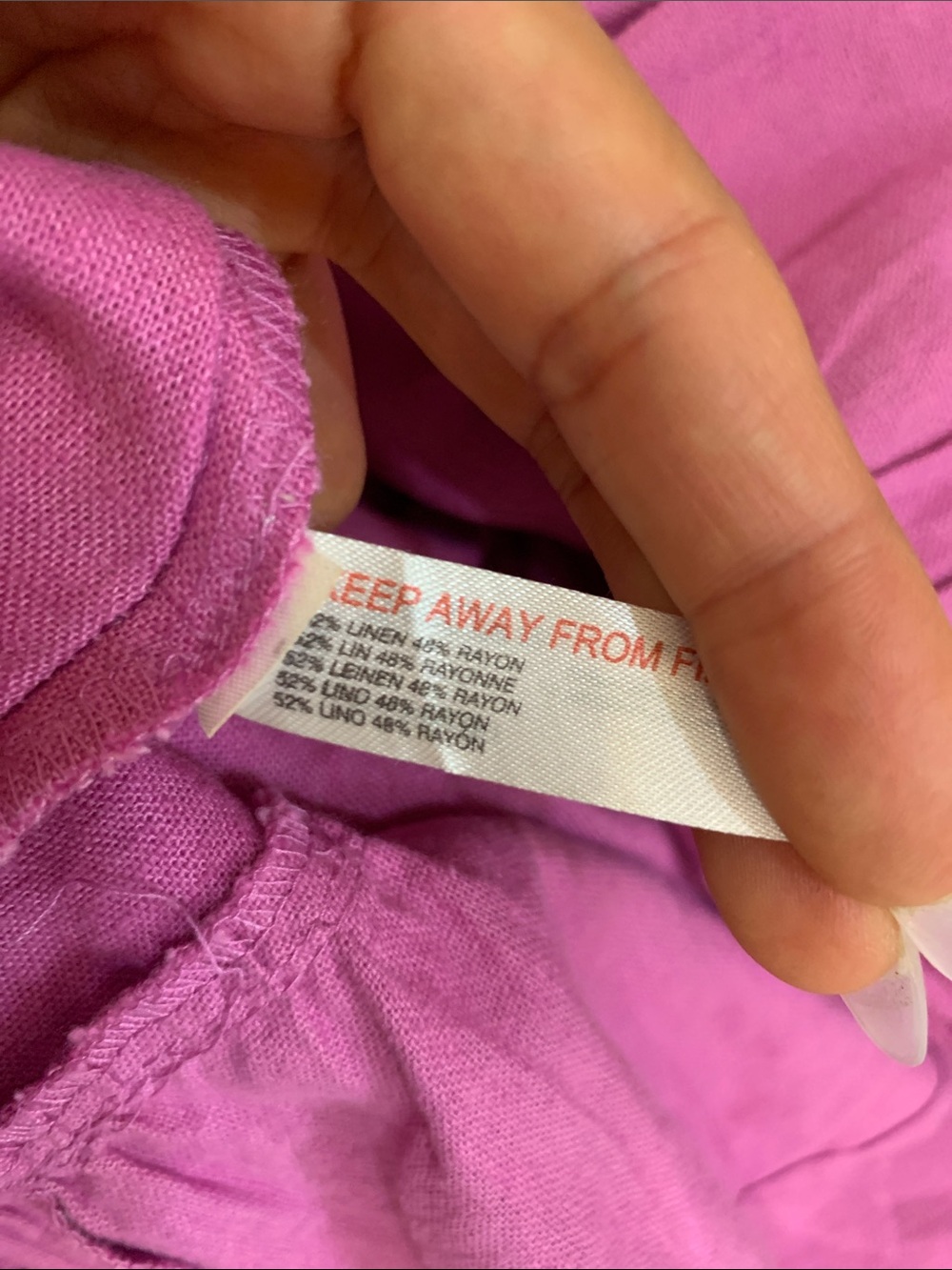 Brand new free people linen maxi dress size M - Picture 10 of 11